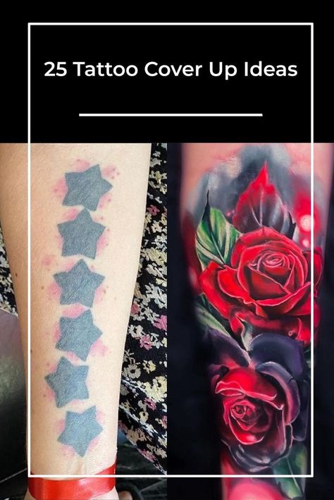 Here are the best designs we found if you're in the market for some inspiring cover-up tattoo ideas. Tattoo Sleeve Cover Up, Female Arms, Hand Tattoo Cover Up, Tattoo Warrior, Rose Tattoo Cover Up, Tattoo Rings, Flower Cover Up Tattoos, Cover Up Tattoos For Men, Tattoo Cover Up Ideas