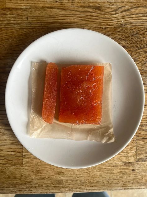 Recipe: Quince paste - by Nicola Lamb - Kitchen Projects Quince Paste Recipe, Quince Jam Recipe, Quince Jam, Quince Recipes, Quince Paste, Braised Lamb, Paste Recipe, Choose Your Own Adventure, Cheese Pies