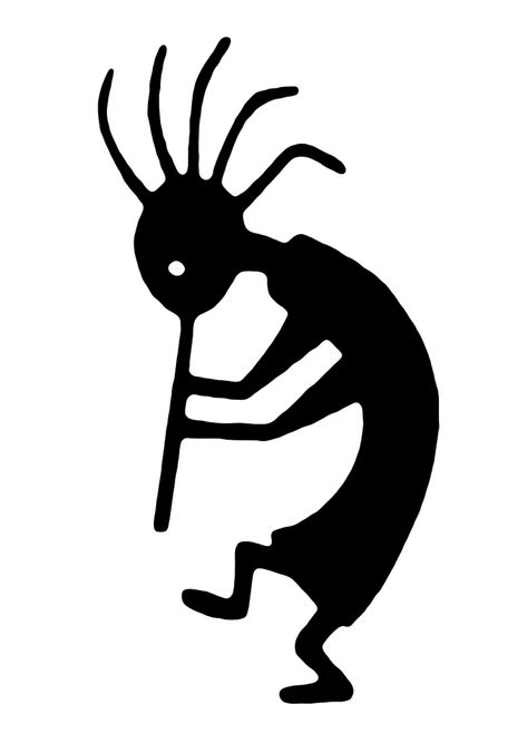 Kokopelli Keen Tattoo, Embroidery Clipart, Dark Samurai, Kokopelli Tattoo, Image Illusion, Kokopelli Art, Square Tattoo, Indian Symbols, Western Designs