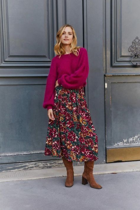 Trendy Fall Outfits, Looks Chic, Autumn Outfit, Fall Fashion Trends, Mode Inspiration, Outfit Casual, Autumn Fashion Women, Modest Outfits, Skirt Outfits