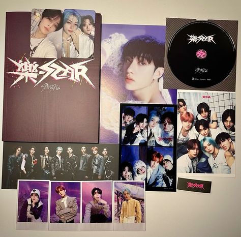 straykids rock-star (limited star ver.) Straykids Albums, Aesthetic Skz, About Me Template, Music Album Design, Dreams And Goals, Kpop Albums, Kpop Album, Pop Albums, Collectible Trading Cards