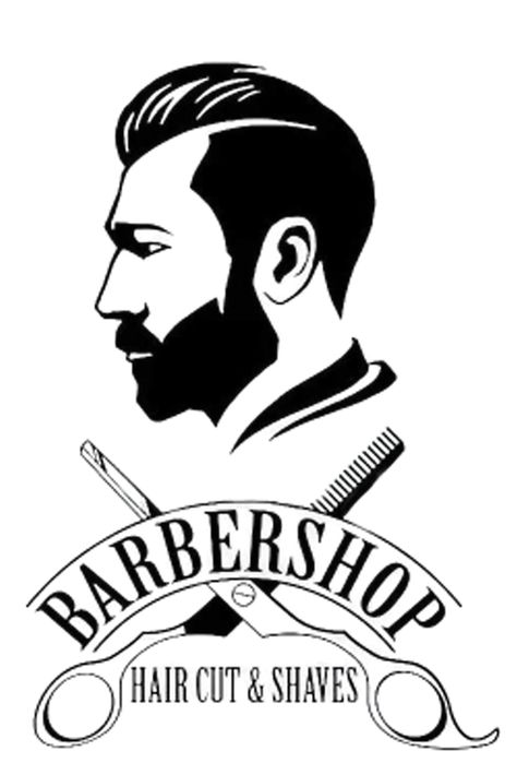 Best Wall Stickers & Murals under 500 Rs Images Shop Haircut, Barbershop Logo, Barber Shop Haircuts, Hair Salon Logo, Barber Shop Interior, Barber Haircuts, Barber Logo, Hair Salon Logos, Hair Salon Design