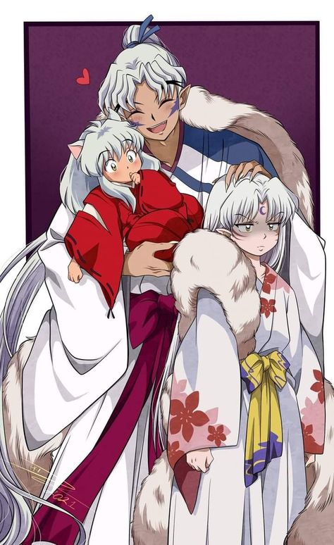 Toga Inuyasha, Inuyasha Sesshomaru, Inuyasha Funny, Rin And Sesshomaru, Inuyasha Love, Seshomaru Y Rin, Inuyasha And Sesshomaru, Inuyasha Fan Art, Mini Puppies