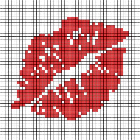 Crochet Graph Patterns Hello Kitty, Kiss Alpha Pattern, Plaid Alpha Pattern, Brat Alpha Pattern, Easy Pixel Crochet Pattern, Chappell Roan Pixel Grid, Crochet Grids Patterns, Crochet Wall Decor Ideas, Evil Eye Alpha Pattern