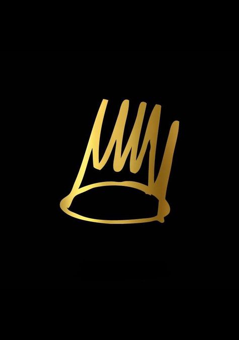 jean michel basquiat J Cole, Crown, Gold, Black