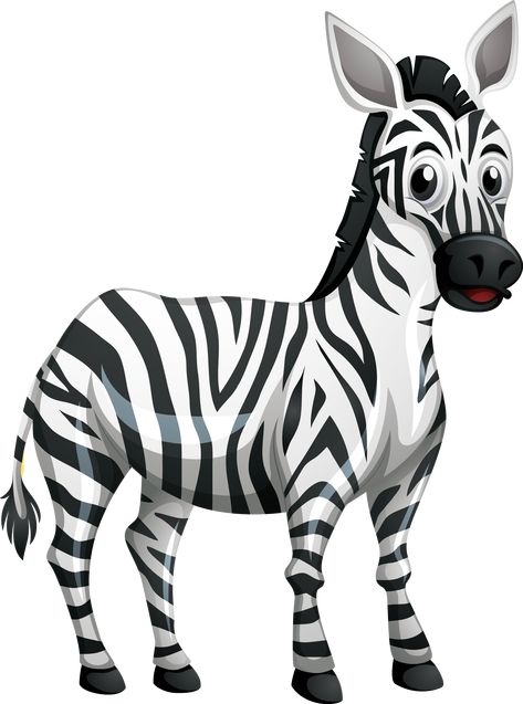 Cute Zebra Cartoon, Cute Zebra Illustration, Zebra Cartoon Images, Zebra From Madagascar, Zebra Cartoon, Zebra Clipart, Safari Birthday Party Decorations, Zoo Animal Coloring Pages, Male Cartoon Characters