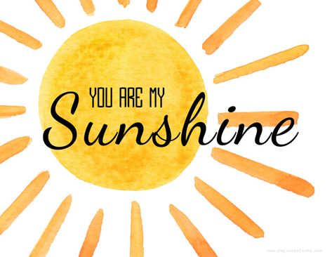 Cap Creations: You are my Sunshine Printable Handcrafted Jewelry Silver, Kids Food Crafts, Sunshine Printable, Handstamped Jewelry, Sunshine Baby Showers, Baby Boy Christening, Adoption Day, Boy Christening, Good Morning Cards