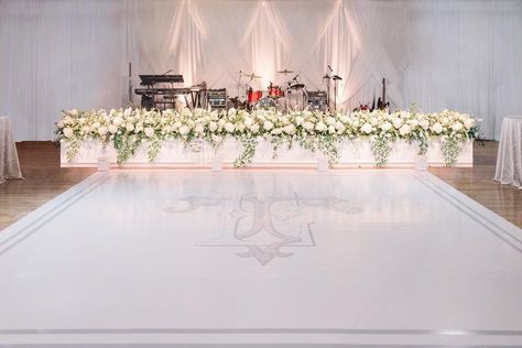 Stage Facade, July 31, Dance Floor, Flooring, How To Plan, Lighting, Flowers