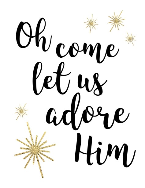 Christmas Sayings, Cricket Projects, Come Let Us Adore Him, Christ Centered Christmas, Church Bulletin, Christmas Phone Wallpaper, Easy Christmas Decorations, Paper Trail, Religious Christmas