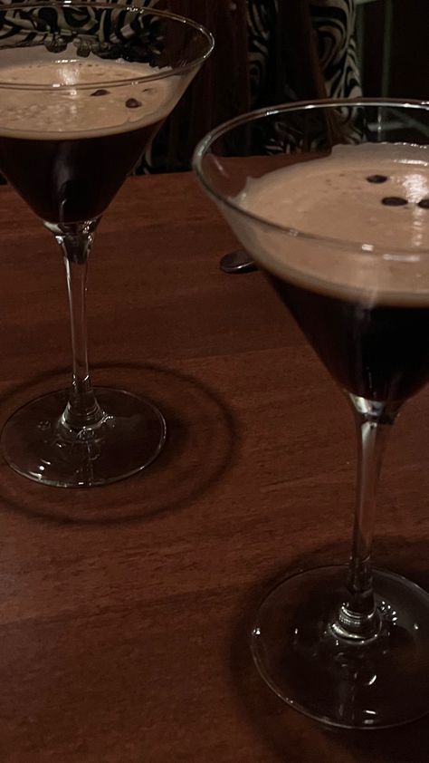 Aesthetic Espresso Martini, Charles Core, Espresso Martini Aesthetic, Martini Aesthetic, Bday Dinner, Wedding Aesthetics, Cocktail Ideas, New York Loft, Alcohol Aesthetic