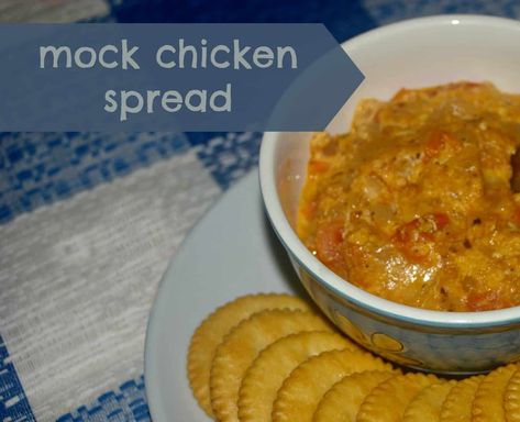 mock chicken + flattery | time-worn tucker https://cookerandalooker.com/mock-chicken-flattery-time-worn-tucker/ Mock Chicken Recipe, Mock Chicken, Praline Recipe, Vegetable Slice, Homemade Dips, Gin Bottle, Ginger Cake, Sandwich Fillings, Finger Sandwiches