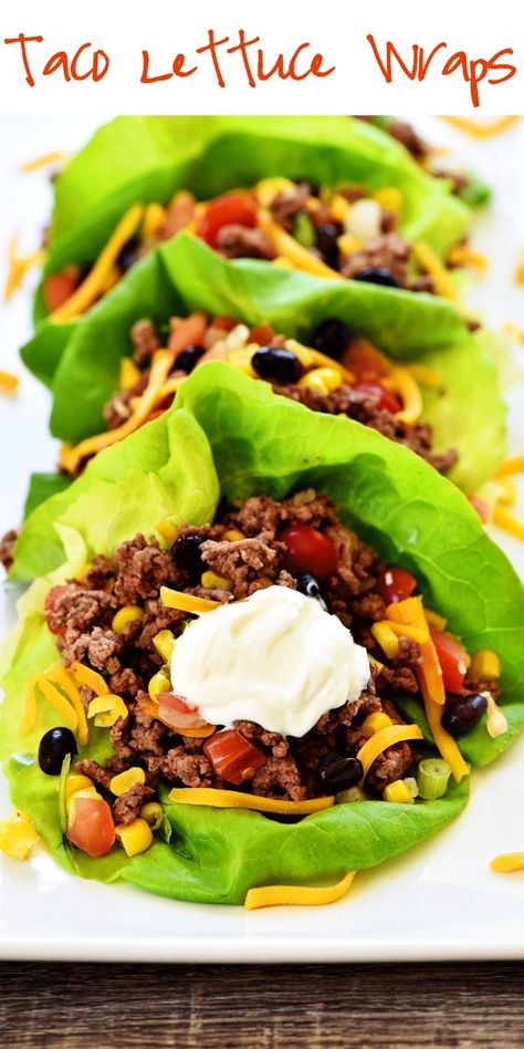 Lettuce Wraps With Peanut Sauce, Thai Chicken Lettuce Wraps, Life In The Lofthouse, Turkey Taco Lettuce Wraps, Salat Wraps, Lettuce Tacos, Taco Lettuce Wraps, What Is Healthy Food, Boo Board