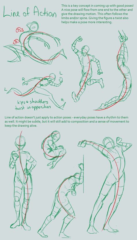 Line of action                                                                                                                                                                                 Más Create Character, Draw People, Different Poses, Gesture Drawing, Anatomy Drawing, Poses References, Ink Drawings, Figure Drawing Reference, Guided Drawing