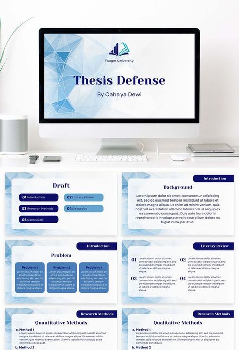 Powerpoint Presentation On The Topic Of Graduation Thesis Defense Blue#pikbest##PowerPoint Powerpoint Templates For Research Defense, Thesis Powerpoint Template, Research Proposal Presentation, Word Presentation Design, Thesis Defense Presentation Template, Thesis Presentation Powerpoint, Layout Presentation Design, Professional Presentation Design, Blue Powerpoint Template