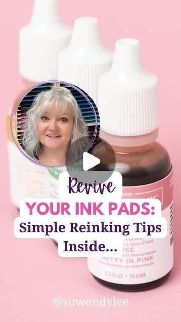 Wendy Lee CreativeLeeYours Stampin' Up! Demonstrator on Instagram: "Struggling with dry ink pads? Here are my top tips to reink your Stampin’ Up! Classic Ink Pads like a pro! 🎨✨    When your favorite ink pads start producing poor stamped images, it’s time to add some ink. These simple tips will help you re-ink your pads with ease and precision:  1️⃣ Apply ink sparingly: Start with a small amount to avoid oversaturation. If you accidentally add too much, simply blot the excess with a paper towel or work the ink down into the pad.    2️⃣ Spread ink evenly: Use the back of a plastic spoon to gently work the ink across the pad’s surface, just like icing a cake, for even coverage.    💡 Which tip do you find most helpful? Share your thoughts below! ⬇️        CreativeLee Yours,  Wendy 🦋 Icing A Cake, Scrapbooking Tips, Disappearing Ink, Plastic Spoons, Stamp Pad, Glue Crafts, Ink Pad, Ink Pads, Stamping Up