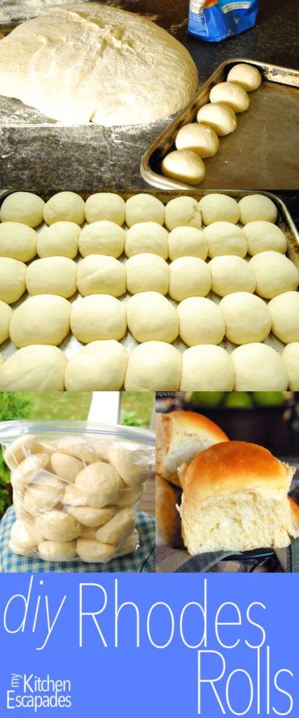 Rhodes Rolls Recipes, Rhodes Rolls, Frozen Dinner Rolls, Frozen Dinner, Dinner Roll, Frozen Dinners, Homemade Dinner Rolls, Food Bread, Amish Recipes