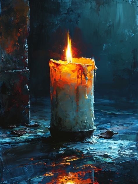 Abstract Realistic Painting, Candlelight Painting, Paintings For Men, Luminous Painting, Art Ideas Acrylic, Huge Paintings, Hay Bale Art, Sunlight Art, Simple Oil Painting