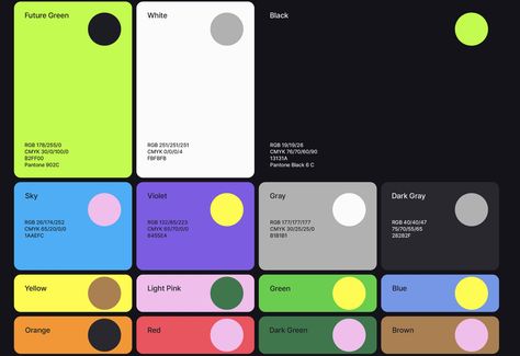 Color Palette Presentation, Y2k Color Palette, Futuristic Color Palette, Cmyk Color Palette, 90s Color Palette, Iq Logo, Cmyk Palette, Flat Color Palette, Ui Color