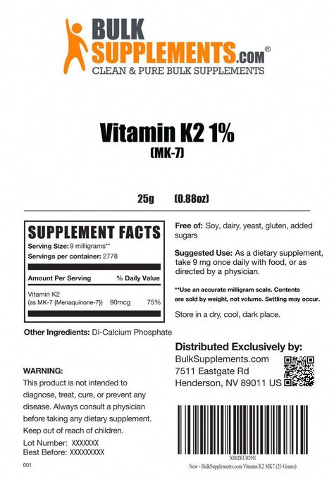 Vitamin K2 MK7 Powder. What Is Vitamin K2? Benefits, dosage, and customer reviews. Vitamin K supplement. Vitamin K2 MK7. Vitamin K2 Benefits, Bulk Supplements, Health Benefits Of Eggs, Egg Benefits, Health Chart, Turmeric Health, B12 Deficiency, Vitamin B12 Deficiency, Vitamin K2