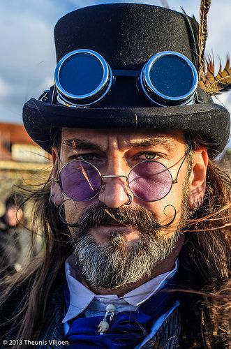 Steampunk Man, Steampunk Characters, Mode Steampunk, Steampunk Men, Steampunk Goth, Steampunk Couture, Arte Steampunk, Face Drawing Reference, Style Steampunk