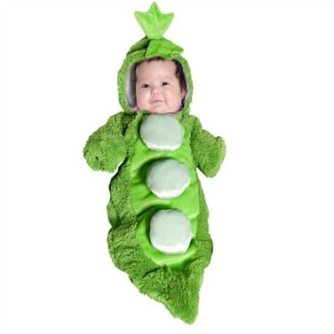 Pea In A Pod, Newborn Halloween Costumes, Newborn Halloween, Baby Costume, Baby Bunting, Pea Pods, Toddler Costumes, Baby Halloween Costumes, Cute Costumes