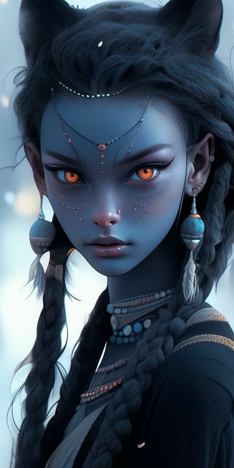 Alien Character, 다크 판타지, Alien Concept Art, Arte Fantasy, Beautiful Fantasy Art, Fantasy Artwork, Character Portraits, Dark Fantasy Art, Fantasy Creatures