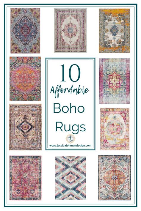 Boho Carpet Bohemian Rug, Colorful Boho Rugs, Little Beach House, Needle In A Haystack, Boutique Rugs, Affordable Boho, Affordable Area Rugs, Pom Pom Rug, Beautiful Rugs