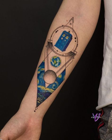 Dr Who Tattoo, Tardis Tattoo, Doctor Who Tattoo, Fandom Tattoos, Ancient Tattoo, Best Friend Tattoos, Torchwood, Henna Tattoo Designs, Friend Tattoos