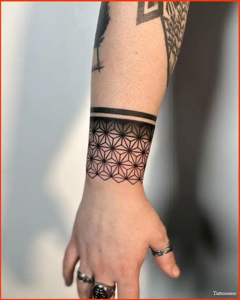 50 Intense Geometric Tattoos Designs And Ideas For Men And Women Arm Band Design Tattoo, Geometric Arm Band Tattoo Design, Geometric Band Tattoo, Geometric Shape Tattoo, Geometric Tattoo Bird, Geometric Tattoo Meaning, Geometric Flower Tattoo, Small Geometric Tattoo, Sun Tattoo Designs