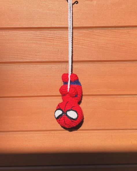 Hanging spider-man available at Aug 4 market 🤭🕷️ . . . . #crochet #handmade #crochetaddict #amigurumi #crochetlove #crocheting #yarn #diy #crochetpattern #smallbusiness #handmade Market Crochet, Hanging Spider, Yarn Diy, Crochet Handmade, July 25, Crochet Projects, Spiderman, Amigurumi, Crochet Patterns