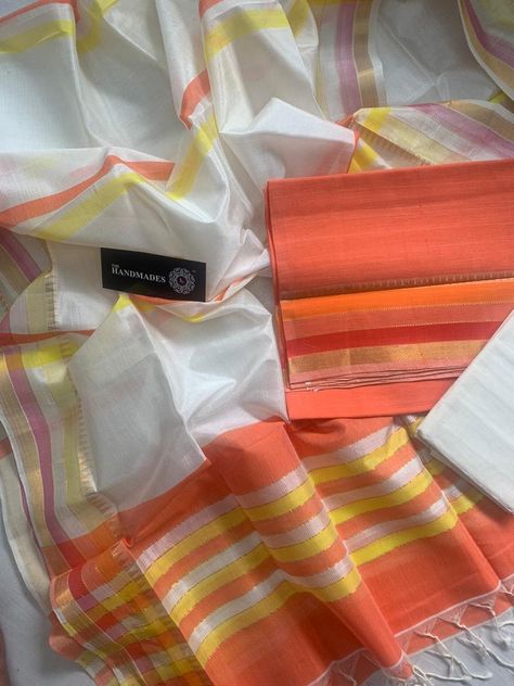 Mangalagiri Dress Materials, Mangalagiri Cotton Dress Designs, Dress Materials Indian Cotton, Dress Materials Indian, Chudi Designs, Pure Cotton Dress Materials, Cotton Dress Indian, Dress Piece, Simple Kurta