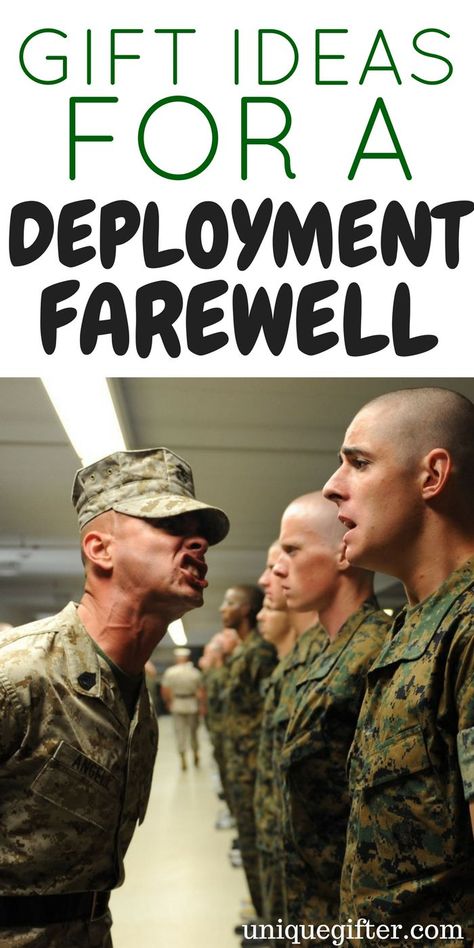 Gift Ideas for a Deployment Farewell | Military shipping out gifts | Armed Forces see you soon gifts | What to get when my wife deploys | what to get from my kids when my husband deploys | Overseas tasking | Navy | Army | Marines | Airforce See You Soon, Armed Forces, See You, Gift Ideas, Gifts