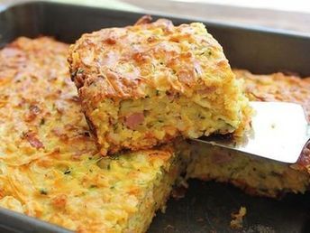 Sweet Potato Bacon, Savoury Slice, Sweet Potato Slices, Slices Recipes, Quiche Recipes, Light Recipes, Soul Food, Savoury Food, Pita