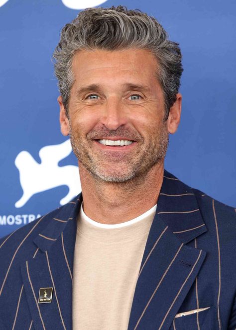 Patrick Dempsey Short Hair, Patrick Dempsey Now, Mcdreamy Hair, Patrick Dempsey 2023, Patrick Dempsey Greys Anatomy, Patrick Dempsey Style, Patrick Dempsey Hair, Patrick Dempsey Young, Hot Male Actors