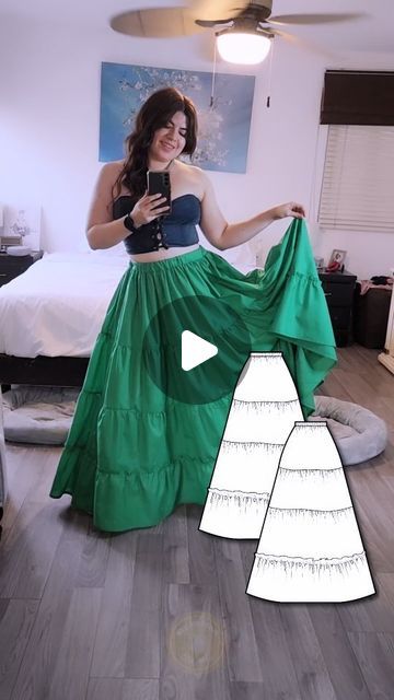 My Golden Thimble on Instagram: "Meet our Marigold Maxi Skirt Free Sewing Pattern! 🪡💫  This pattern is ideal for creating a stylish and comfortable maxi skirt, complete with detailed instructions and advanced sewing tips.  You know where to get it! . . . #sewing #sewingprojects #sewinginspiration #sewingpatternsforwomen #EasySewing #sewingforbeginners #sewingfun #sewingskirts #sewingclothes #sewingpatternsforsale #sewingpatternsforwomen #sewingpatterndesigner #freesewingpatterns" Maxi Skirt Sewing Pattern, Advanced Sewing, Flowy Maxi Skirts, Free Sewing Pattern, Sewing Skirts, Sewing Pattern Design, Sewing Tips, Sewing For Beginners, Flowy Skirt