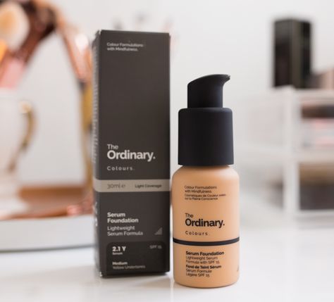 Serum, Foundation, The Ordinary Serum, Serum Foundation, Beauty Hair, The Ordinary, Fashion Blog, Shampoo Bottle, Personal Care