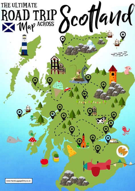 Things To Do In Scotland, Visiting Scotland, Hamper Ideas, Scotland Vacation, Scotland Road Trip, Road Trip Map, United Kingdom Travel, Nepal Travel, Organisation Hacks