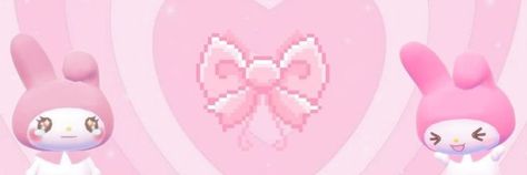 Sanrio Banner Aesthetic, My Melody Banner Twitter, Cute Pink Banner Aesthetic, Melody Banner Discord, My Melody Long Widget, My Melody Discord Banner, Twitter Header Sanrio, My Melody Twitter Header, Sanrio Discord Banner