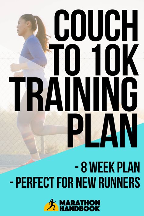 This free couch to 10k training plan gets you from zero to 10k in just 8 weeks!  run your best 10k now! 5 Mile Training Plan, 10 Week 10k Training Plan, 10k Training Schedule 10 Week, Couch To 10k Training 8 Weeks, 10k Training Schedule 8 Weeks, 8 Week 10k Training Plan, Couch To 10k Training Beginner, 10 K Training Plan, Couch To 10k Training