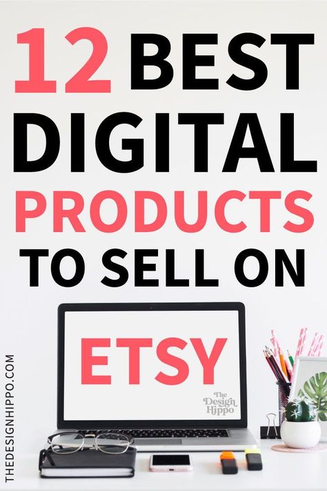 Digital Products To Sell, Logos Ideas, Selling Digital Products, Etsy Seo, Easter Basket Diy, Etsy Business, Social Media Template, Planner Template, Etsy Printables