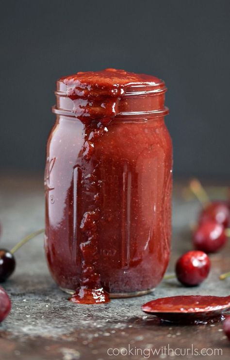 Bourbon Barbecue Sauce, Boozy Recipes, Cherry Bourbon, Sauce Ideas, Bourbon Cherries, Bbq Pitmasters, Sticker Packaging, Bourbon Sauce, Bbq Dishes