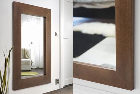 Shop the large brown MONGSTAD mirror Mongstad Mirror, Freestanding Mirrors, Full Length Mirrors, Dressing Table Mirror, Mirrors Wall, Floor Mirror, Wall Mirrors, Round Mirrors, Bathroom Medicine Cabinet