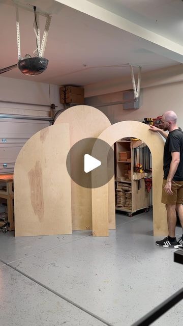 Woodshop Box Studio on Instagram: "Full arch, Hollow arch and a Half or Slanted arch backdrops, which one is the best looking?  📌 All the tools and things i use are linked in my bio 📌  📌 Need a quote for a custom woodwork? Text and email will get to me faster but also you can DM me now as well 📌  👉 I don’t do delivery ☝️ Only pickup or local delivery is available and I’m located in Sacramento 👈  #arch #backdrop #backdropdecoration #backdropdesign #custombackdrop #backdroparch #woodbackdrop #woodwork #woodshop #customwoodshop #customwoodwork #rainbowarch #archstand #woodworking #sacramento #eventdesign #eventdecor #archwall #tiara #circle #eventbackdrop #partybackdrop #birthdaybackdrop #weddingbackdrop #weddingbackdrops #weddingdecor #weddingdecoration #weddingdecorideas #woodworker" Diy Arch Background Panels, Backdrop Arch Ideas, How To Make Arched Backdrop, Diy Wood Backdrop Stand, Diy Wood Arch Backdrop, Diy Party Backdrop Stand, Open Arch Backdrop, Diy Arch Backdrop, Party Backdrop Stand