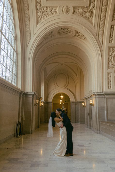 City Wedding Inspiration, Small City Wedding, San Fran City Hall Elopement, San Francisco Wedding Photos, San Francisco City Hall Wedding Photos, Boston City Hall Wedding, Editorial Elopement Photography, New York City Hall Wedding, City Hall Elopement Photos