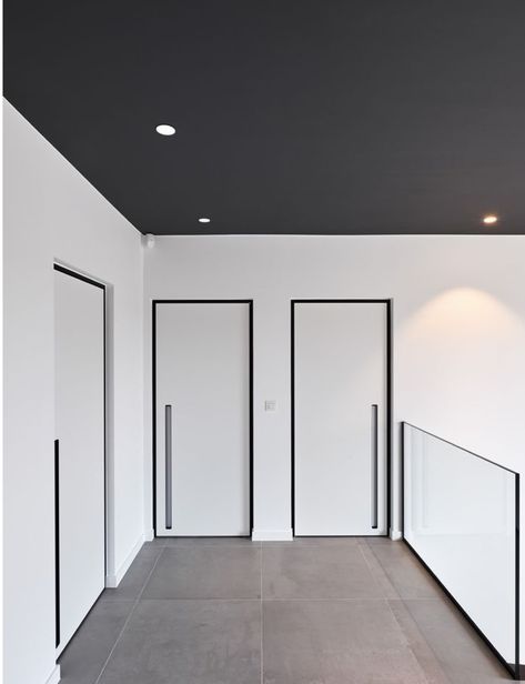 Minimal Door, White Interior Door, Pintu Interior, Custom Entry Doors, Trendy Door, Doors Interior Modern, Glass Doors Interior, Door Design Modern, 아파트 인테리어