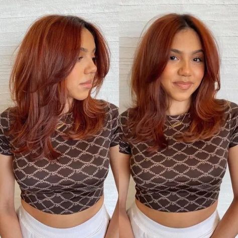 Wash And Go Haircuts, Red Hair Inspo, Crop Hair, Air Dry Hair, Wash And Go, Peinados Fáciles Para Cabello Corto, Wavy Curly Hair, Auburn Hair, Ginger Hair