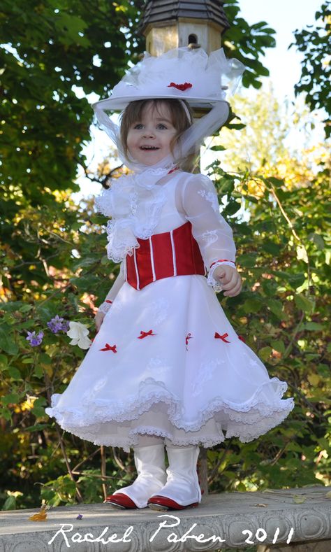 Toddler Mary Poppins Jolly Holiday Halloween Costume Mary Poppins Outfit, Mary Poppins Jolly Holiday, Mary Poppins Dress, Nanny Outfit, Holloween Costumes, Kid Costumes, Mary Poppins Costume, Everyday Princess, Rosé Halloween