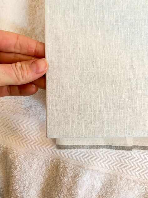 DIY Decorative White Fabric-Covered Linen Books - Home and Hallow Fabric Covers For Books, Diy Linen Covered Books, Cover Books With Fabric, Bookshelf Cover Diy, Faux Book Spines Diy, Linen Covered Books, Linen Book Cover Diy, Recover Books Diy, Recover Books