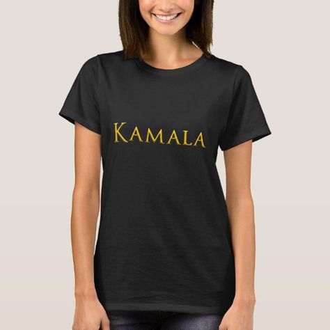 Kamala Yellow On Black T-Shirt - tap, personalize, buy right now! #TShirt #affiliatelink #kamala #woman #name #female Stethoscope Heart, Women Nurse, Registered Nurse, Nursing Tshirts, Pride Tshirts, Womens Basic, Upgrade Your Style, T Shirts With Sayings, Nurse Gifts