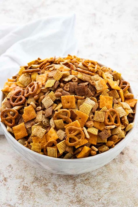 Cereal Chex Mix Recipe, Traditional Chex Party Mix Recipe, Original Chex Party Mix Recipe Oven, Chex Party Mix Original, Traditional Chex Mix Recipes, Original Chex Mix Oven Recipe, Chex Mix Recipes Original Ovens, Original Chex Party Mix Recipe, Homemade Chex Mix Recipe Oven